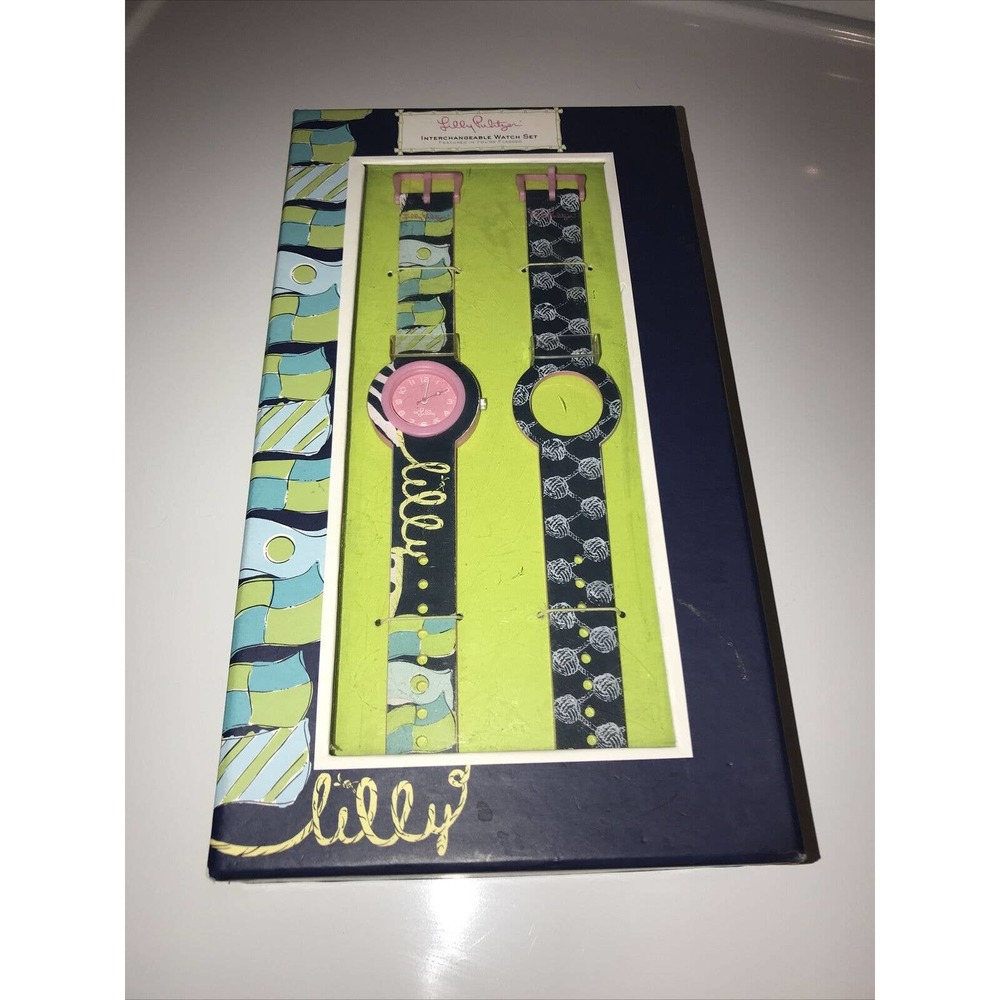 Lilly Pulitzer Interchangeable Watch Set